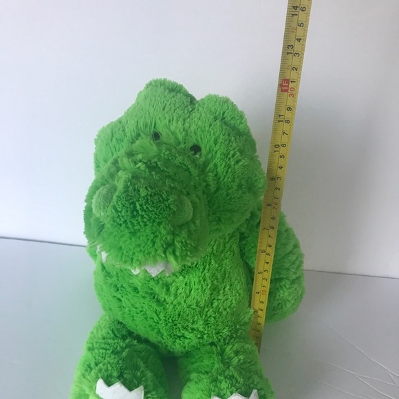 Baby Ganz Green Alligator Croc Fuzzy Plush - Picture 8 of 9